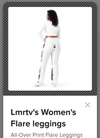 Lmrtv's Women's Flare Leggings 🔥🔥👀