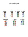 The Major Scale Shapes for Electric Bass