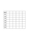 Exercise Checklist Table