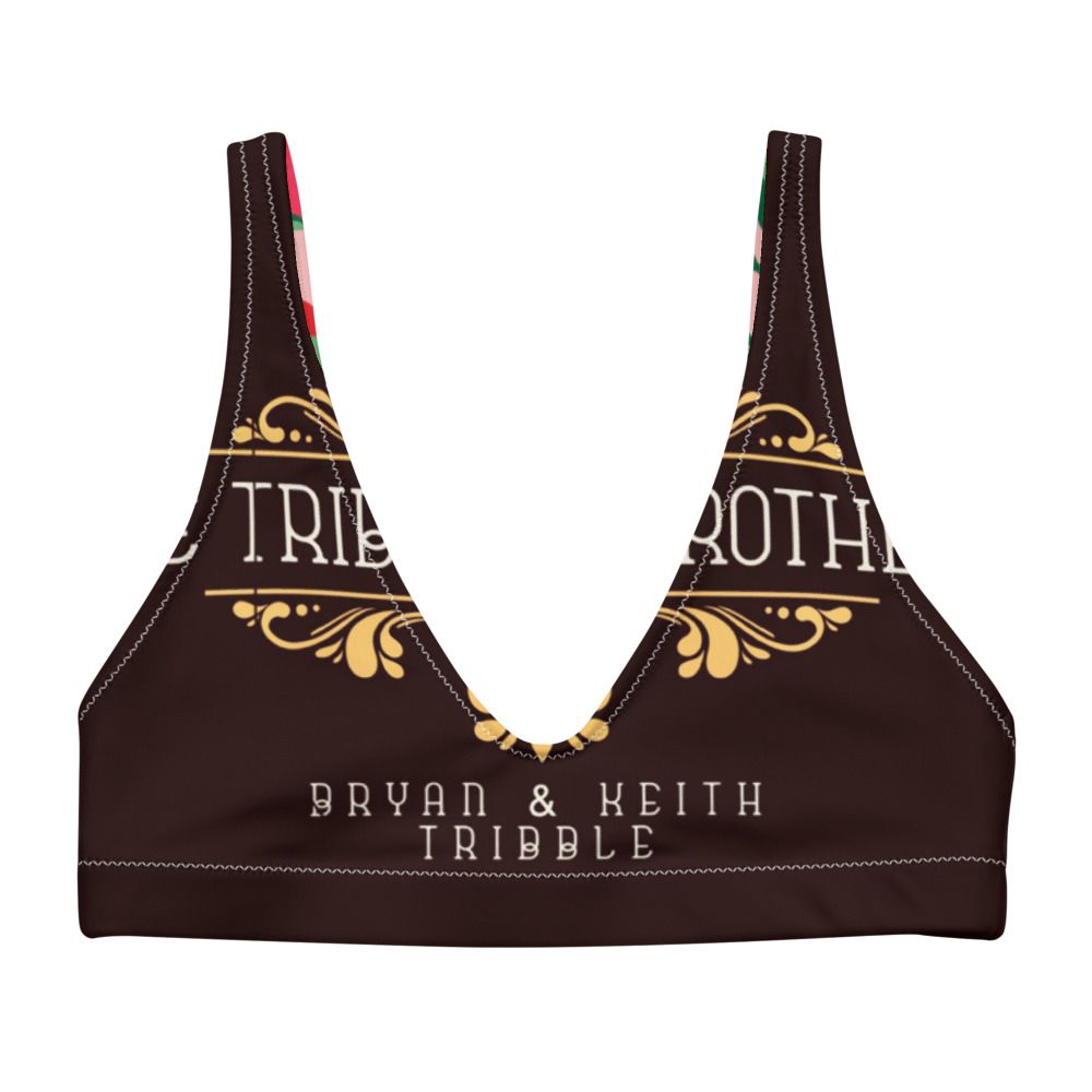 All-Over Print Recycled Padded Bikini Top