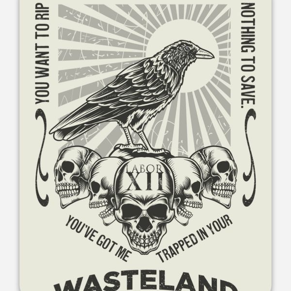 Sticker - Wasteland