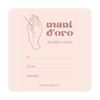 Mani D'oro Mending Voucher