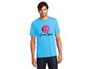 Charley Young Neon Logo Shirt (Men's/Unisex) (Aqua) or Gray