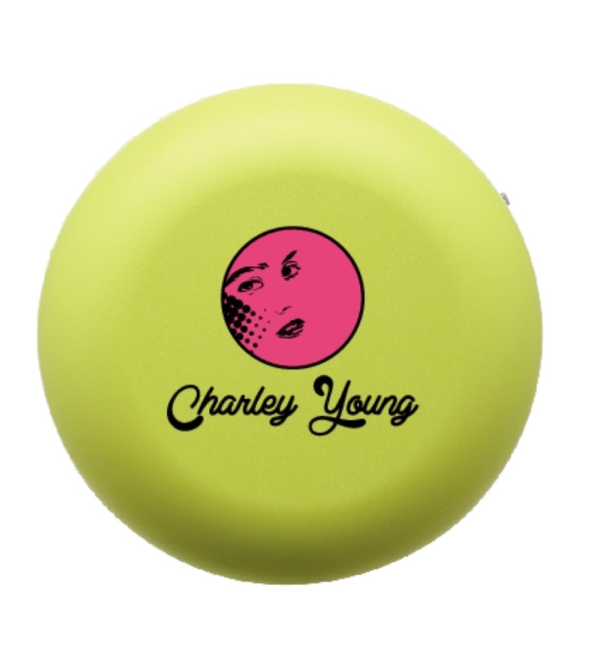 Charley Young Neon Logo Eco-Friendly Reusable Straw with Case