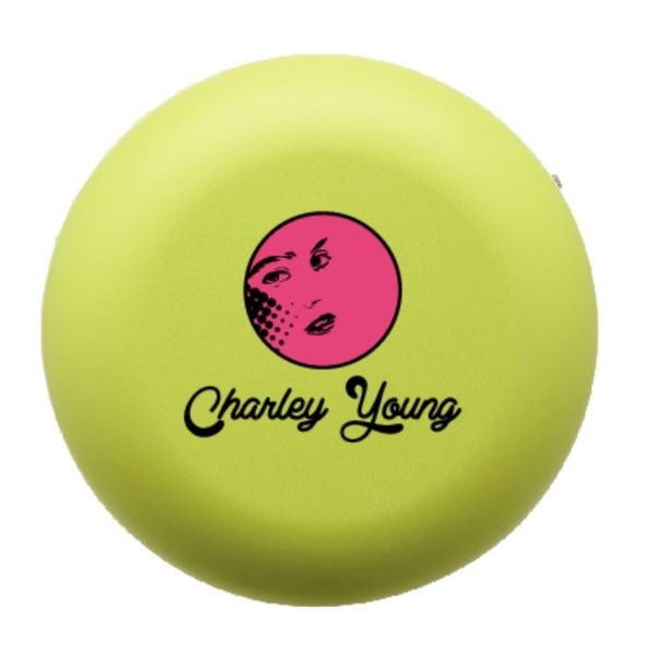 Charley Young Neon Logo Eco-Friendly Reusable Straw with Case