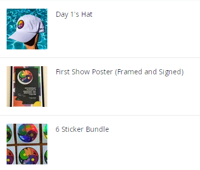 Day 1's Bundle (Hat, Framed Poster, and 10 Stickers)