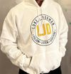 LJD Logo White Hoodies
