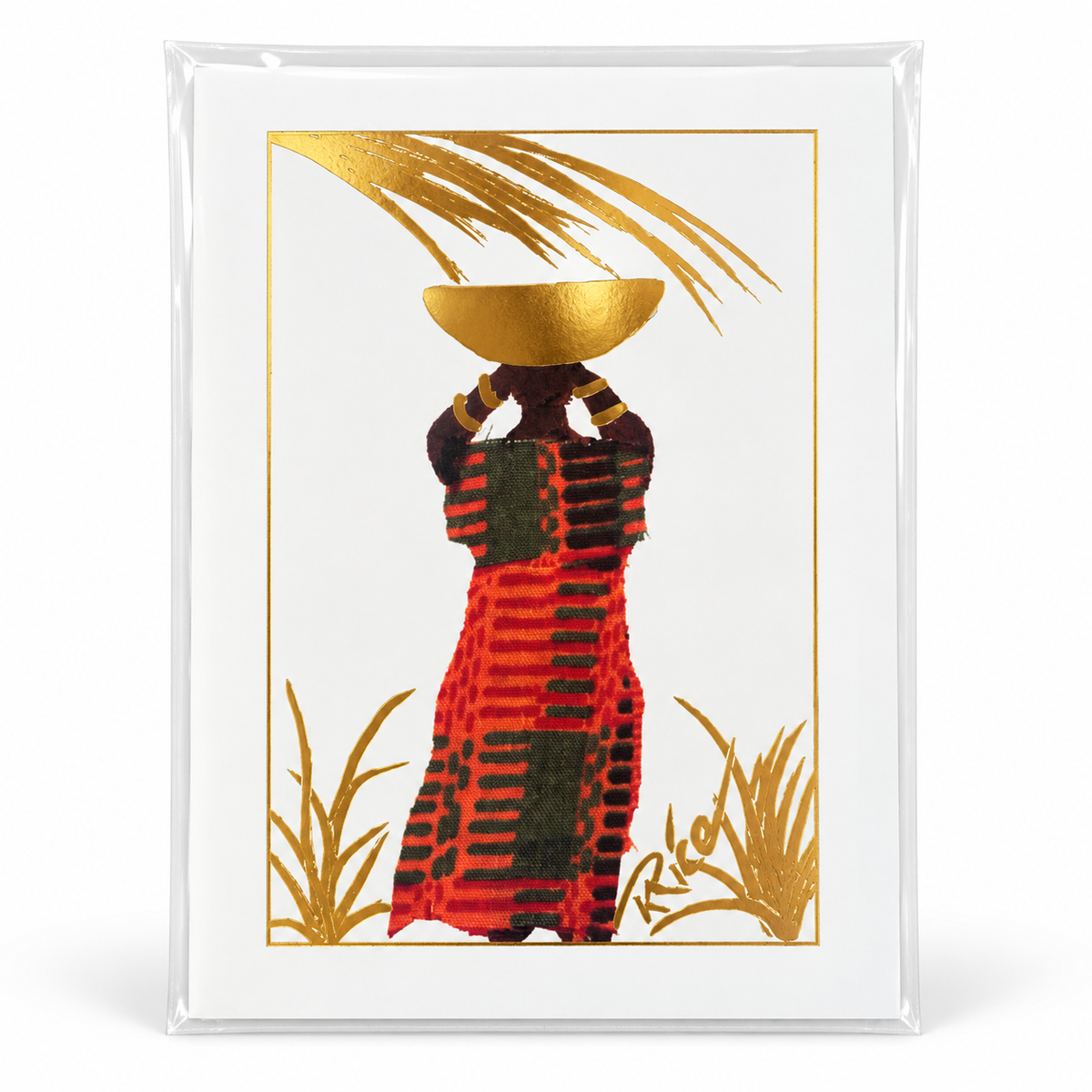 Woman with the Basket - Collectors Series #0004