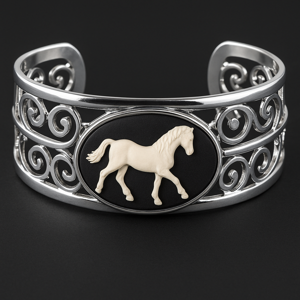 Morning Whisper Cameo Cuff