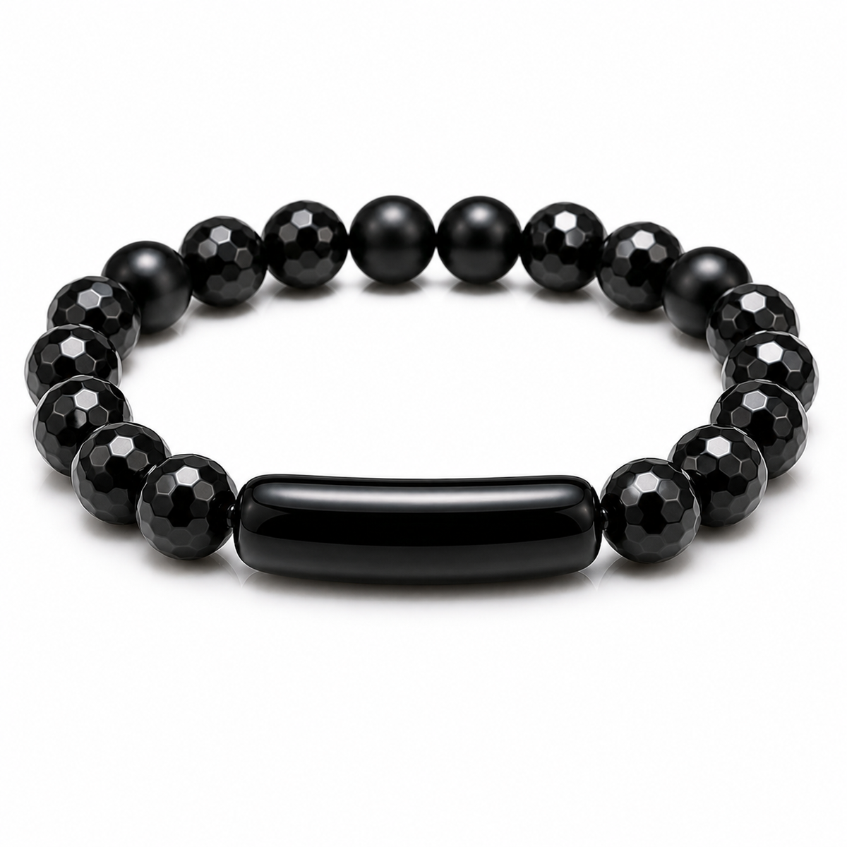 Black Reserve Obsidian Bar Bracelet