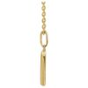 14K Yellow 1/4 CTW Natural Diamond Heart 18" Necklace