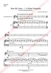 A Silent Testimony — Movement I for solo instrument and piano