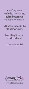 Wonderfully Made Bookmark - Digital Download
