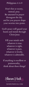 Philippians 4 Bookmark - Digital Download