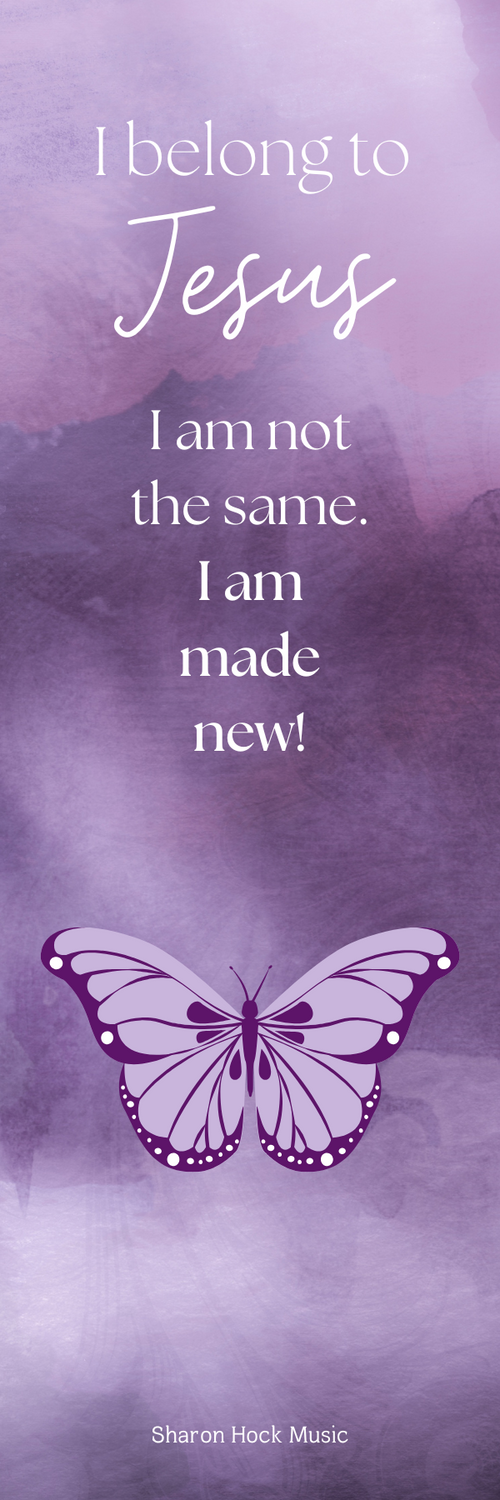Wonderfully Made Bookmark - Digital Download
