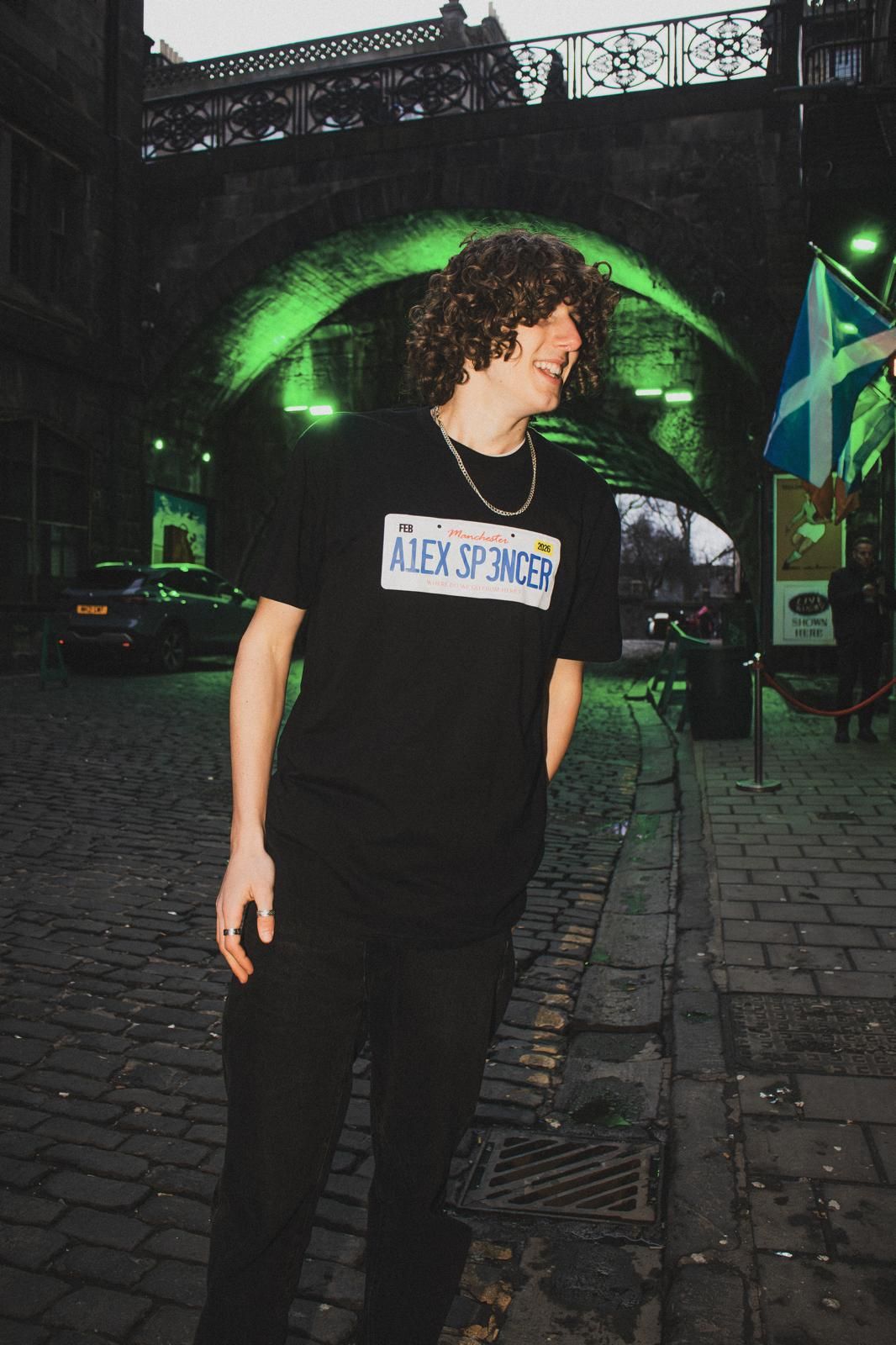 Alex Spencer - Where do we go from here? License Plate T-shirt - Limited Stock