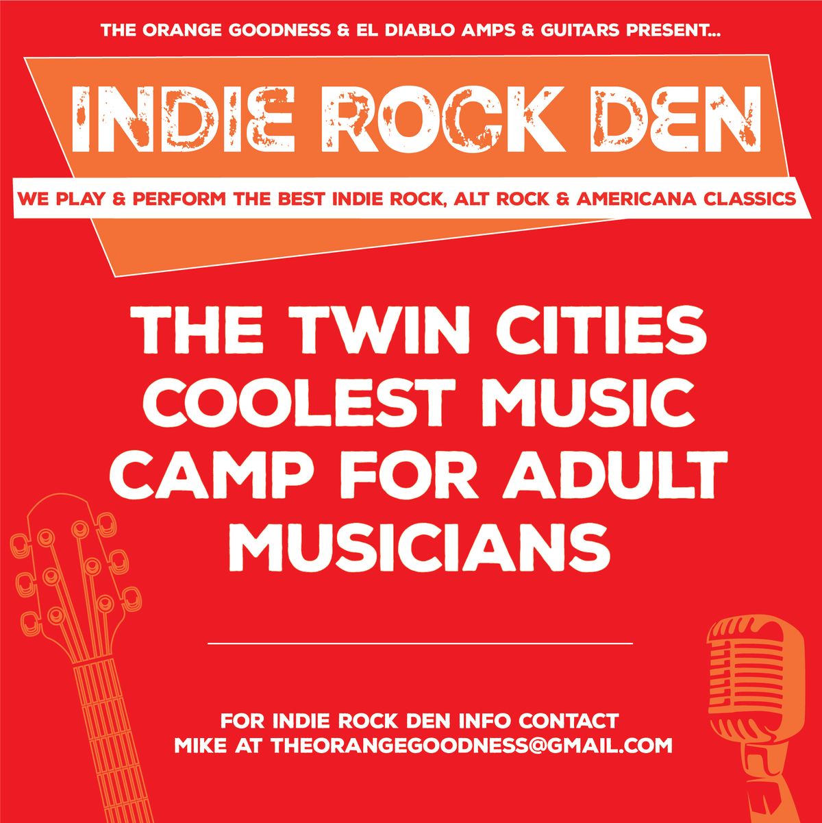 Indie Rock Den "High Octane" Music Performance Camp