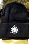 Black & White 7SF Logo Beanie (12in)