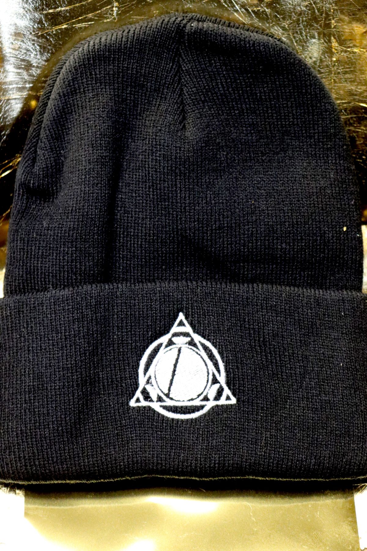 Black & White 7SF Logo Beanie (12in)