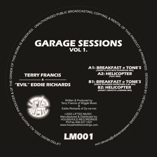 Lifted 001 - Terry Francis & Eddie Richards
