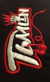 PREMIUM BLACK T-SHIRT - LEFT CHEST EMBROIDERY