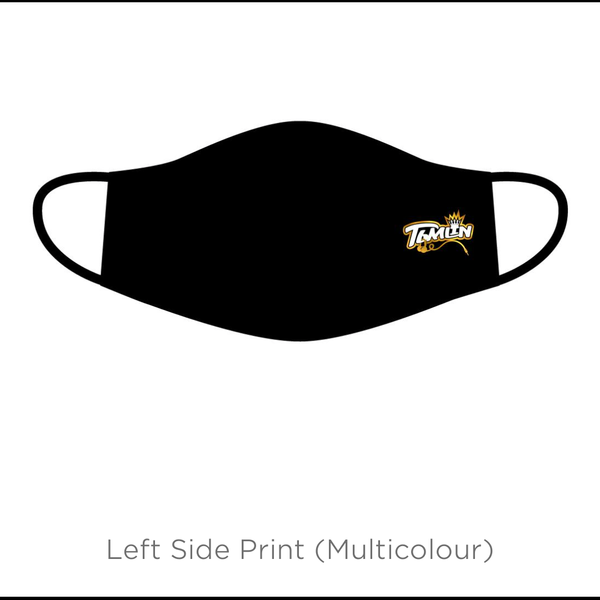 *EXCLUSIVE GOLD LOGO* FACEMASK