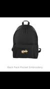 *EXCLUSIVE GOLD LOGO* BACKPACK - POCKET CENTRE