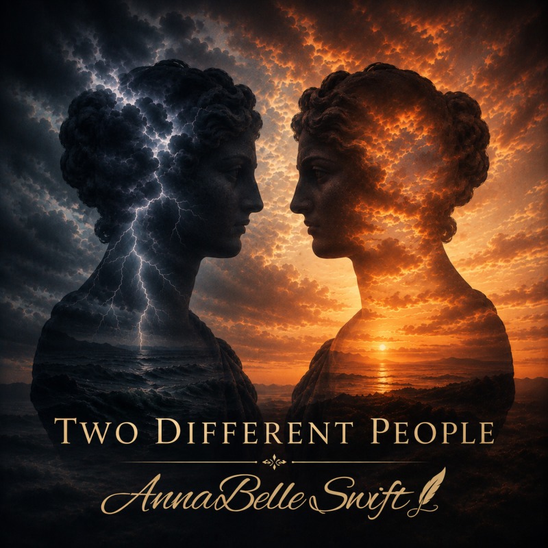 AnnaBelle Swift Two Different People official single artwork from Sound Chamber Records