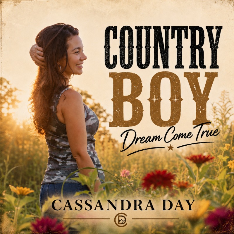 Cassandra Day Country Boy Dream Come True first single from second album