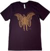 Moth To The Flame Silkscreened T-shirt