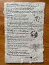 Handwritten Lyrics