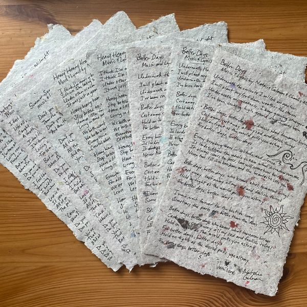 Handwritten Lyrics