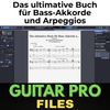 Bass-Akkorde & Arpeggios Erweiterungspaket: Guitar Pro-Dateien