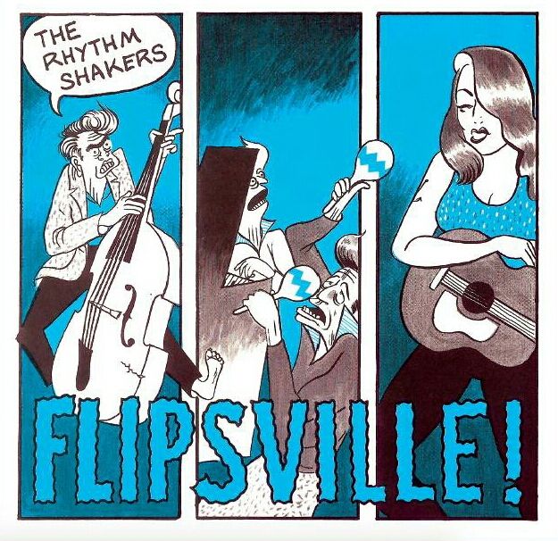The Rhythm Shakers "Flipsville" Re-released (special edition) - CD