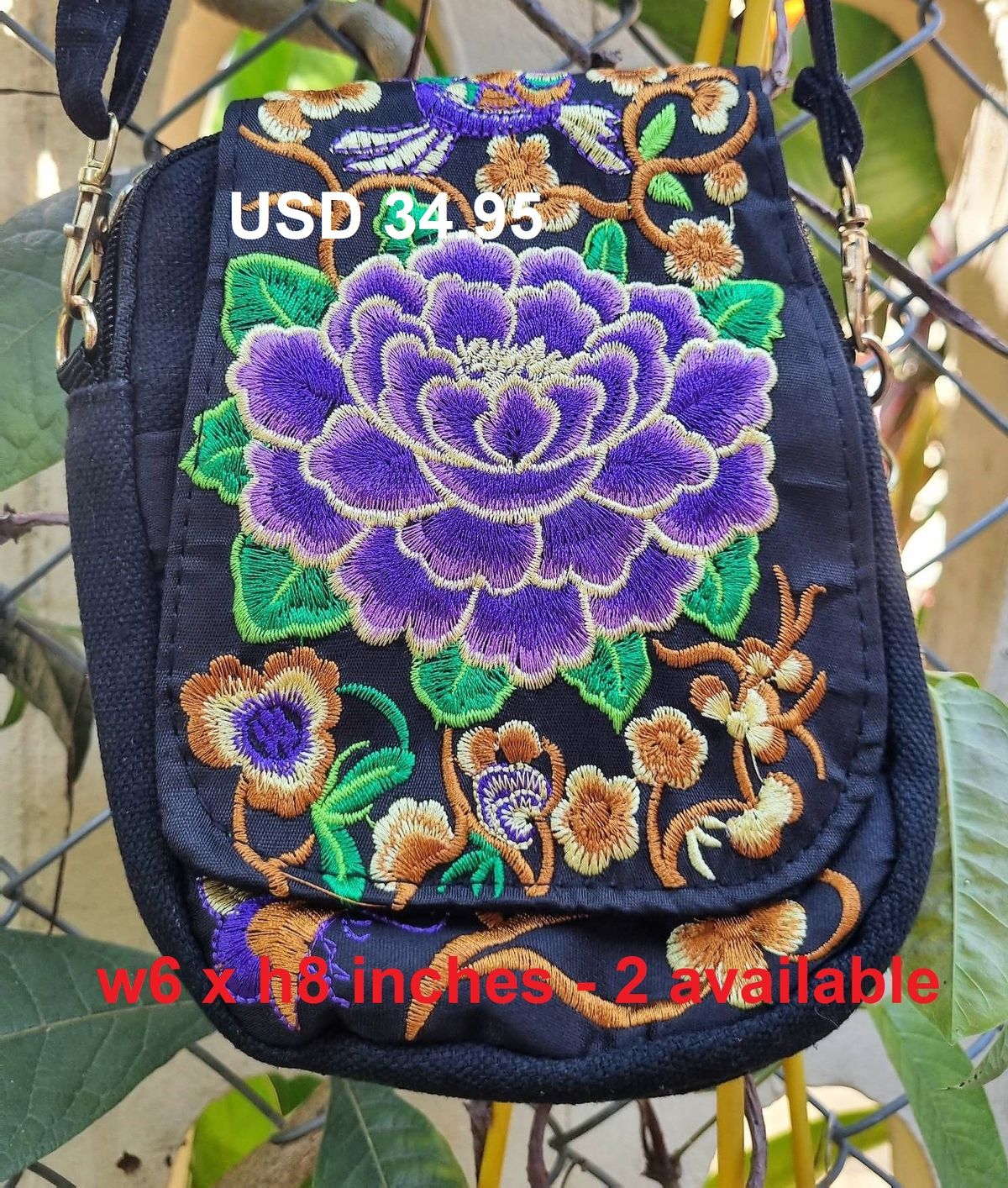 Handmade Bohemian And Ethnic Purses With Embroidery F14