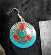 Boho Blue Earrings
