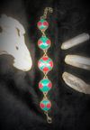 Coral and Turquoise