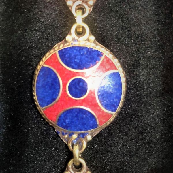 Coral and Lapis Lazuli