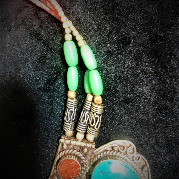 Turquoise and Coral