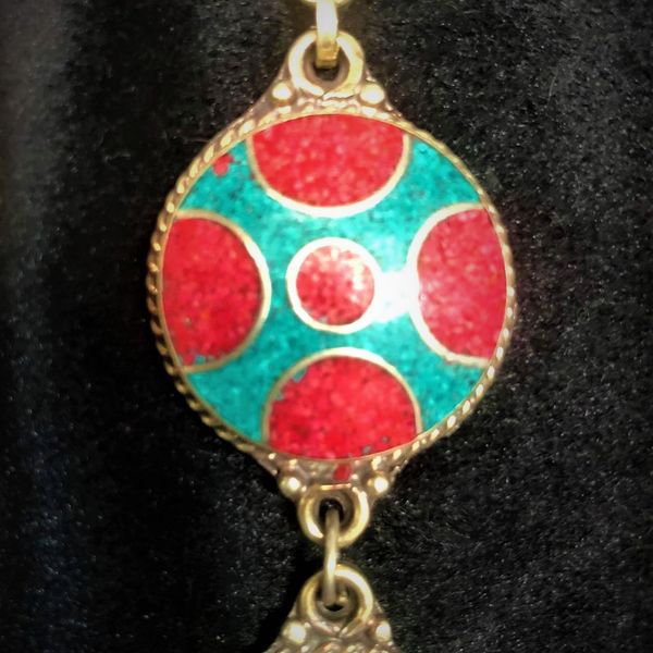 Coral and Turquoise