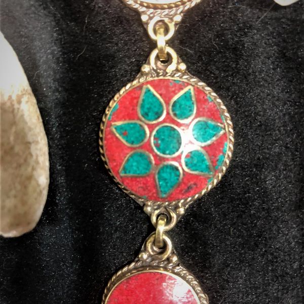 Coral and Turquoise