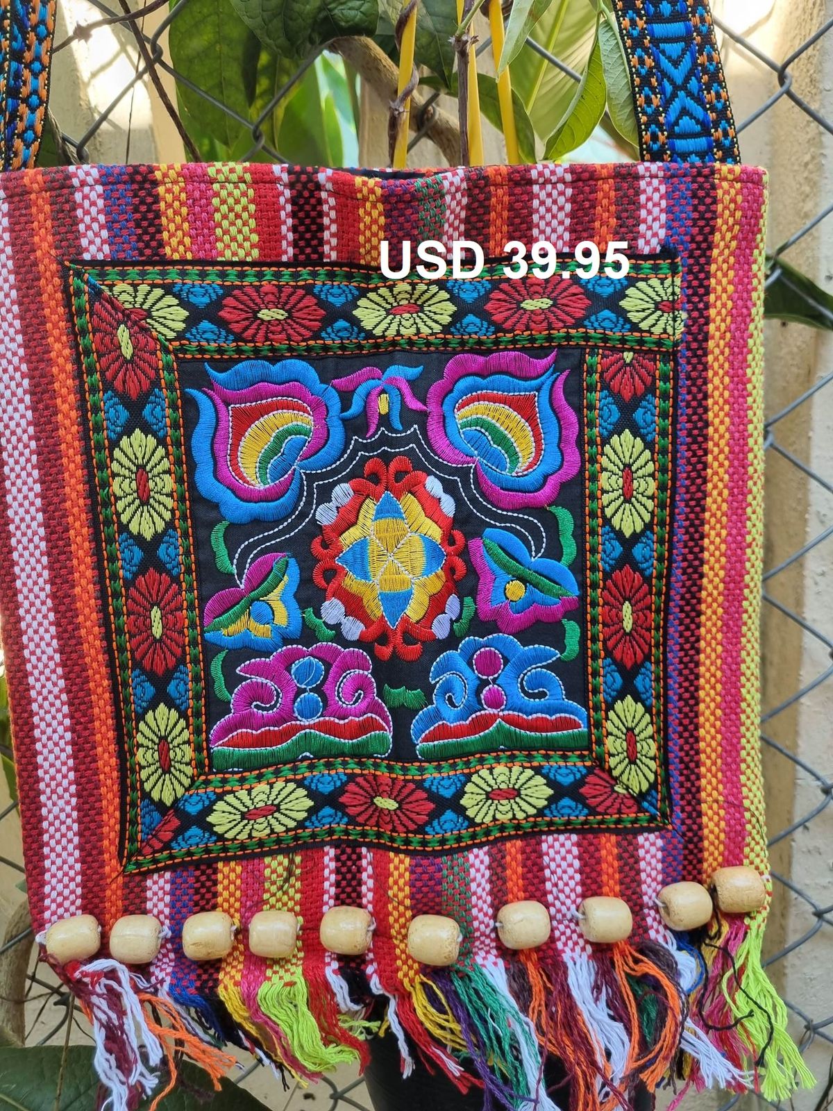 Handmade Bohemian And Ethnic Purses With Embroidery F6