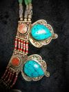 Turquoise and Coral