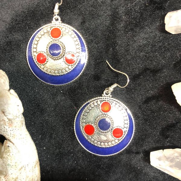 Boho Round Earrings