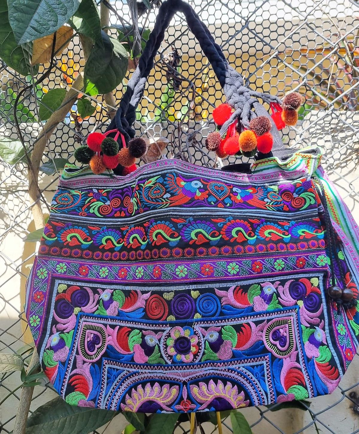 Handmade Bohemian And Ethnic Purses With Embroidery F3