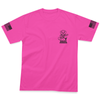 Beard Picker Logo Tee - Safety Pink