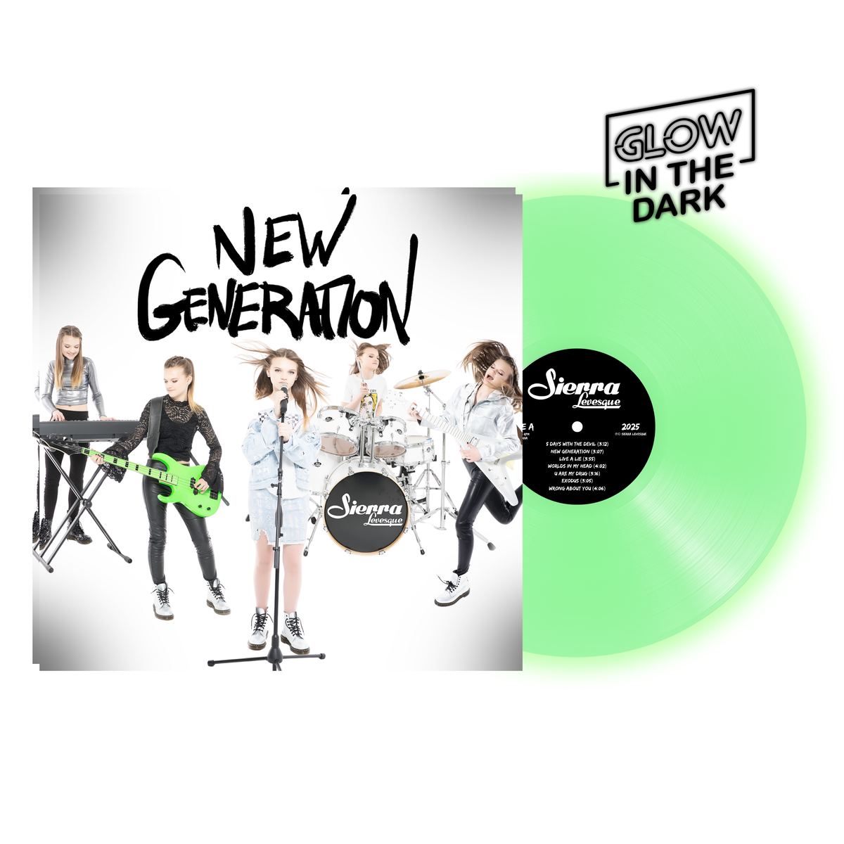 "NEW GENERATION" - VINYL - Glow-in-the-Dark