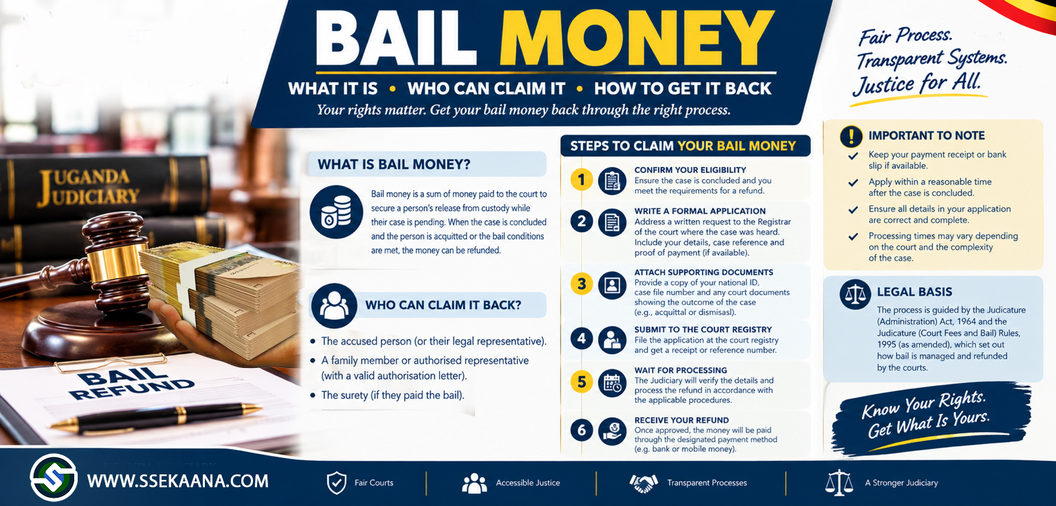 many people are unaware that cash bail may be refundable when the case is concluded, provided the money has not lawfully been forfeited and the applicable requirements have been met.