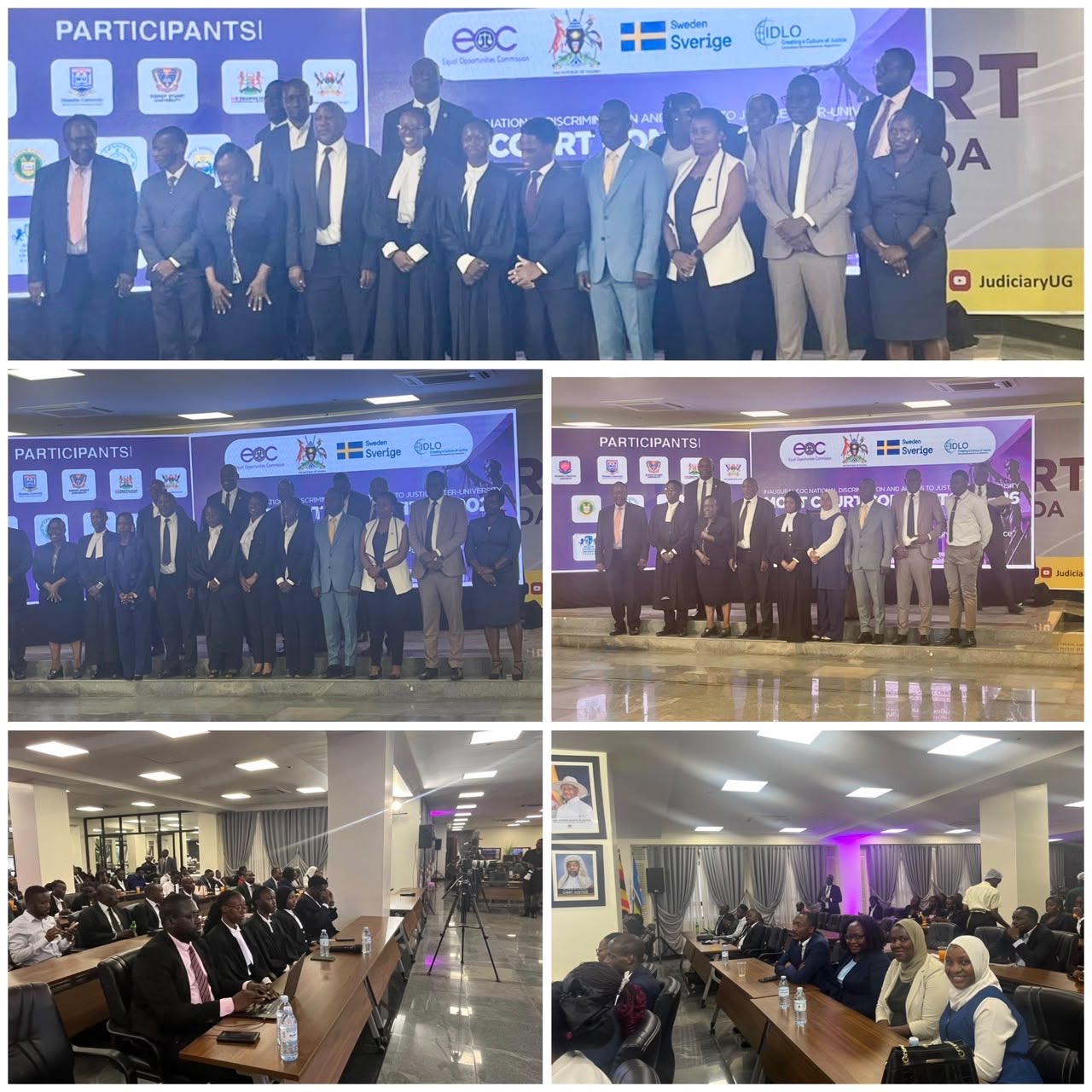 The event was organised by the Equal Opportunities Commission (EOC) in partnership with the International Development Law Organization (IDLO) and the Embassy of Sweden in Uganda under the theme: “Advancing Equality, Dignity and Inclusion through Law and Justice.”