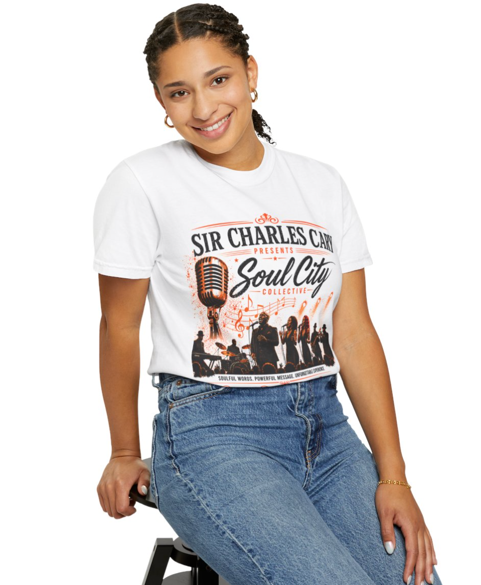 "NEW" WHITE SOUL CITY TEE